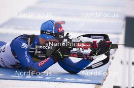 15.03.2018, Oslo, Norway (NOR): Dominik Windisch (ITA) - IBU world cup biathlon, sprint men, Oslo (NOR). www.nordicfocus.com. © Manzoni/NordicFocus. Every downloaded picture is fee-liable.