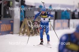 15.03.2018, Oslo, Norway (NOR): Lukas Hofer (ITA) - IBU world cup biathlon, sprint men, Oslo (NOR). www.nordicfocus.com. © Manzoni/NordicFocus. Every downloaded picture is fee-liable.