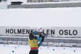 15.03.2018, Oslo, Norway (NOR): Martin Fourcade (FRA) - IBU world cup biathlon, sprint men, Oslo (NOR). www.nordicfocus.com. © Manzoni/NordicFocus. Every downloaded picture is fee-liable.