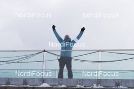 15.03.2018, Oslo, Norway (NOR): Borut Nunar (SLO) IBU race director - IBU world cup biathlon, sprint men, Oslo (NOR). www.nordicfocus.com. © Manzoni/NordicFocus. Every downloaded picture is fee-liable.