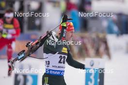 15.03.2018, Oslo, Norway (NOR): Arnd Peiffer (GER) - IBU world cup biathlon, sprint men, Oslo (NOR). www.nordicfocus.com. © Manzoni/NordicFocus. Every downloaded picture is fee-liable.