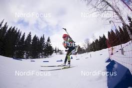 15.03.2018, Oslo, Norway (NOR): Maren Hammerschmidt (GER) - IBU world cup biathlon, sprint women, Oslo (NOR). www.nordicfocus.com. © Manzoni/NordicFocus. Every downloaded picture is fee-liable.