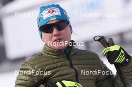 15.03.2018, Oslo, Norway (NOR): Anastasiya Merkushyna (UKR) - IBU world cup biathlon, sprint women, Oslo (NOR). www.nordicfocus.com. © Manzoni/NordicFocus. Every downloaded picture is fee-liable.