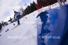 15.03.2018, Oslo, Norway (NOR): Federica Sanfilippo (ITA) - IBU world cup biathlon, sprint women, Oslo (NOR). www.nordicfocus.com. © Manzoni/NordicFocus. Every downloaded picture is fee-liable.