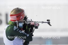 15.03.2018, Oslo, Norway (NOR): Franziska Hildebrand (GER) - IBU world cup biathlon, sprint women, Oslo (NOR). www.nordicfocus.com. © Manzoni/NordicFocus. Every downloaded picture is fee-liable.