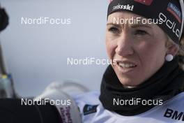 15.03.2018, Oslo, Norway (NOR): Elisa Gasparin (SUI) - IBU world cup biathlon, sprint women, Oslo (NOR). www.nordicfocus.com. © Manzoni/NordicFocus. Every downloaded picture is fee-liable.