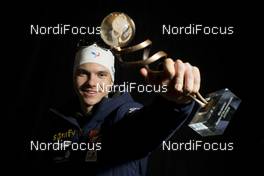 25.03.2018, Tyumen, Russia (RUS): Emilien Jacquelin (FRA) - IBU world cup biathlon, cups, Tyumen (RUS). www.nordicfocus.com. © Manzoni/NordicFocus. Every downloaded picture is fee-liable.