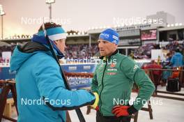 25.03.2018, Tyumen, Russia (RUS): Erik Lesser (GER) - IBU world cup biathlon, mass men, Tyumen (RUS). www.nordicfocus.com. © Tumashov/NordicFocus. Every downloaded picture is fee-liable.