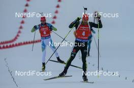 25.03.2018, Tyumen, Russia (RUS): Arnd Peiffer (GER) - IBU world cup biathlon, mass men, Tyumen (RUS). www.nordicfocus.com. © Tumashov/NordicFocus. Every downloaded picture is fee-liable.