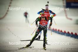 22.03.2018, Tyumen, Russia (RUS): Roman Rees (GER) - IBU world cup biathlon, sprint men, Tyumen (RUS). www.nordicfocus.com. © Tumashov/NordicFocus. Every downloaded picture is fee-liable.