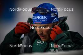 22.03.2018, Tyumen, Russia (RUS): Erik Lesser (GER) - IBU world cup biathlon, sprint men, Tyumen (RUS). www.nordicfocus.com. © Tumashov/NordicFocus. Every downloaded picture is fee-liable.