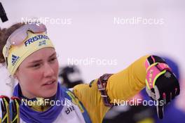 23.03.2018, Tyumen, Russia (RUS): Hanna Oeberg (SWE) - IBU world cup biathlon, sprint women, Tyumen (RUS). www.nordicfocus.com. © Tumashov/NordicFocus. Every downloaded picture is fee-liable.