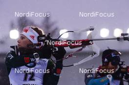 23.03.2018, Tyumen, Russia (RUS): Nadine Horchler (GER) - IBU world cup biathlon, sprint women, Tyumen (RUS). www.nordicfocus.com. © Tumashov/NordicFocus. Every downloaded picture is fee-liable.