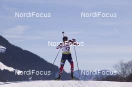 24.01.2018, Ridnaun, Italy (ITA): Fredrik Roervik (NOR) - IBU Open European championships biathlon, individual men, Ridnaun (ITA). www.nordicfocus.com. © Manzoni/NordicFocus. Every downloaded picture is fee-liable.