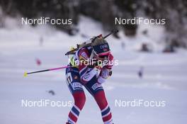 24.01.2018, Ridnaun, Italy (ITA): Emilie Aagheim Kalkenberg (NOR) - IBU Open European championships biathlon, individual women, Ridnaun (ITA). www.nordicfocus.com. © Manzoni/NordicFocus. Every downloaded picture is fee-liable.
