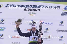 24.01.2018, Ridnaun, Italy (ITA): Chloe Chevalier (FRA) - IBU Open European championships biathlon, individual women, Ridnaun (ITA). www.nordicfocus.com. © Manzoni/NordicFocus. Every downloaded picture is fee-liable.