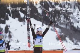 27.01.2018, Ridnaun, Italy (ITA): Chloe Chevalier (FRA) - IBU Open European championships biathlon, pursuit women, Ridnaun (ITA). www.nordicfocus.com. © Manzoni/NordicFocus. Every downloaded picture is fee-liable.