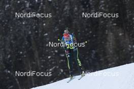 27.01.2018, Ridnaun, Italy (ITA): Karolin Horchler (GER) - IBU Open European championships biathlon, pursuit women, Ridnaun (ITA). www.nordicfocus.com. © Manzoni/NordicFocus. Every downloaded picture is fee-liable.
