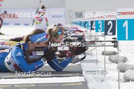 28.01.2018, Ridnaun, Italy (ITA): Susan Dunklee (USA) - IBU Open European championships biathlon, single mixed relay, Ridnaun (ITA). www.nordicfocus.com. © Manzoni/NordicFocus. Every downloaded picture is fee-liable.