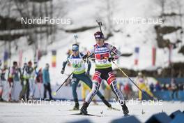 28.01.2018, Ridnaun, Italy (ITA): Christina Rieder (AUT) - IBU Open European championships biathlon, single mixed relay, Ridnaun (ITA). www.nordicfocus.com. © Manzoni/NordicFocus. Every downloaded picture is fee-liable.