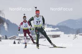 26.01.2018, Ridnaun, Italy (ITA): Philipp Horn (GER) - IBU Open European championships biathlon, sprint men, Ridnaun (ITA). www.nordicfocus.com. © Manzoni/NordicFocus. Every downloaded picture is fee-liable.