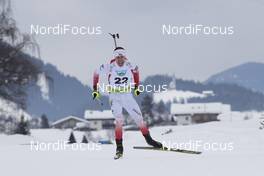 26.01.2018, Ridnaun, Italy (ITA): Lukasz Szczurek (POL) - IBU Open European championships biathlon, sprint men, Ridnaun (ITA). www.nordicfocus.com. © Manzoni/NordicFocus. Every downloaded picture is fee-liable.