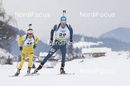 26.01.2018, Ridnaun, Italy (ITA): Artem Pryma (UKR) - IBU Open European championships biathlon, sprint men, Ridnaun (ITA). www.nordicfocus.com. © Manzoni/NordicFocus. Every downloaded picture is fee-liable.