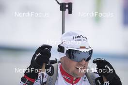 26.01.2018, Ridnaun, Italy (ITA): Michail Kletcherov (BUL) - IBU Open European championships biathlon, sprint men, Ridnaun (ITA). www.nordicfocus.com. © Manzoni/NordicFocus. Every downloaded picture is fee-liable.