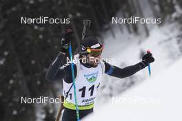 26.01.2018, Ridnaun, Italy (ITA): Eligius Tambornino (SUI) - IBU Open European championships biathlon, sprint men, Ridnaun (ITA). www.nordicfocus.com. © Manzoni/NordicFocus. Every downloaded picture is fee-liable.