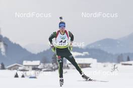 26.01.2018, Ridnaun, Italy (ITA): David Zobel (GER) - IBU Open European championships biathlon, sprint men, Ridnaun (ITA). www.nordicfocus.com. © Manzoni/NordicFocus. Every downloaded picture is fee-liable.