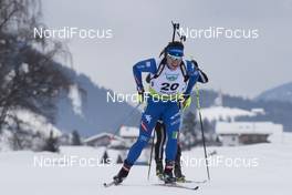 26.01.2018, Ridnaun, Italy (ITA): Saverio Zini (ITA) - IBU Open European championships biathlon, sprint men, Ridnaun (ITA). www.nordicfocus.com. © Manzoni/NordicFocus. Every downloaded picture is fee-liable.