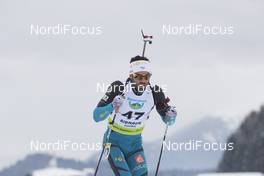 26.01.2018, Ridnaun, Italy (ITA): Simon Fourcade (FRA) - IBU Open European championships biathlon, sprint men, Ridnaun (ITA). www.nordicfocus.com. © Manzoni/NordicFocus. Every downloaded picture is fee-liable.