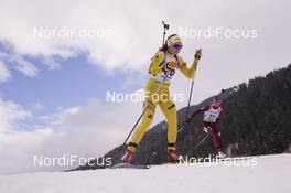 26.01.2018, Ridnaun, Italy (ITA): Emma Nilsson (SWE) - IBU Open European championships biathlon, sprint women, Ridnaun (ITA). www.nordicfocus.com. © Manzoni/NordicFocus. Every downloaded picture is fee-liable.