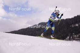 26.01.2018, Ridnaun, Italy (ITA): Darya Yurkevich (BLR) - IBU Open European championships biathlon, sprint women, Ridnaun (ITA). www.nordicfocus.com. © Manzoni/NordicFocus. Every downloaded picture is fee-liable.