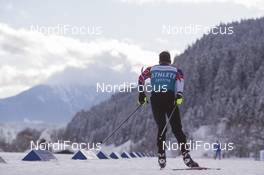 23.01.2018, Ridnaun, Italy (ITA): Scott Dixon (GBR) - IBU Open European championships biathlon, training, Ridnaun (ITA). www.nordicfocus.com. © Manzoni/NordicFocus. Every downloaded picture is fee-liable.