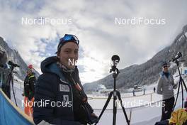 23.01.2018, Ridnaun, Italy (ITA): Anders Nessum (NOR), coach Team Norway - IBU Open European championships biathlon, training, Ridnaun (ITA). www.nordicfocus.com. © Manzoni/NordicFocus. Every downloaded picture is fee-liable.