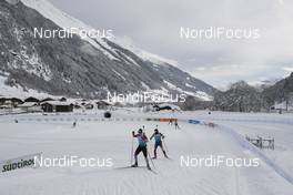 22.01.2018, Ridnaun, Italy (ITA): Event Feature: undefined athletes compete on the beautiful track - IBU Open European championships biathlon, training, Ridnaun (ITA). www.nordicfocus.com. © Manzoni/NordicFocus. Every downloaded picture is fee-liable.