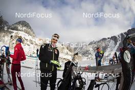 23.01.2018, Ridnaun, Italy (ITA): Emilien Jacquelin (FRA) - IBU Open European championships biathlon, training, Ridnaun (ITA). www.nordicfocus.com. © Manzoni/NordicFocus. Every downloaded picture is fee-liable.