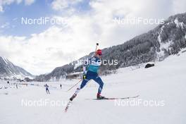 23.01.2018, Ridnaun, Italy (ITA): Lukas Kristejn (CZE) - IBU Open European championships biathlon, training, Ridnaun (ITA). www.nordicfocus.com. © Manzoni/NordicFocus. Every downloaded picture is fee-liable.