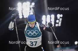 15.02.2018, Pyeongchang, Korea (KOR): Roland Lessing (EST) - XXIII. Olympic Winter Games Pyeongchang 2018, biathlon, individual men, Pyeongchang (KOR). www.nordicfocus.com. © Thibaut/NordicFocus. Every downloaded picture is fee-liable.