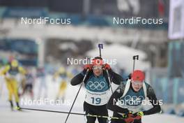 18.02.2018, Pyeongchang, Korea (KOR): Erik Lesser (GER) - XXIII. Olympic Winter Games Pyeongchang 2018, biathlon, mass men, Pyeongchang (KOR). www.nordicfocus.com. © Manzoni/NordicFocus. Every downloaded picture is fee-liable.