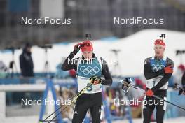 18.02.2018, Pyeongchang, Korea (KOR): Benedikt Doll (GER) - XXIII. Olympic Winter Games Pyeongchang 2018, biathlon, mass men, Pyeongchang (KOR). www.nordicfocus.com. © Manzoni/NordicFocus. Every downloaded picture is fee-liable.