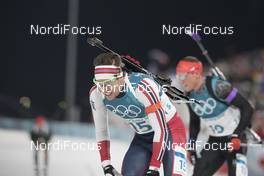 18.02.2018, Pyeongchang, Korea (KOR): Emil Hegle Svendsen (NOR) - XXIII. Olympic Winter Games Pyeongchang 2018, biathlon, mass men, Pyeongchang (KOR). www.nordicfocus.com. © Manzoni/NordicFocus. Every downloaded picture is fee-liable.