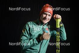 23.03.2018, Pyeongchang, Korea (KOR): Benedikt Doll (GER) - XXIII. Olympic Winter Games Pyeongchang 2018, biathlon, medals, Pyeongchang (KOR). www.nordicfocus.com. © Manzoni/NordicFocus. Every downloaded picture is fee-liable.