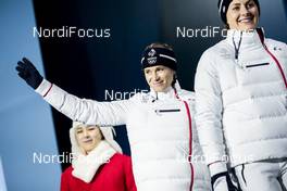 23.02.2018, Pyeongchang, Korea (KOR): Anais Bescond (FRA) - XXIII. Olympic Winter Games Pyeongchang 2018, biathlon, medals, Pyeongchang (KOR). www.nordicfocus.com. © Modica/NordicFocus. Every downloaded picture is fee-liable.