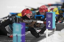12.02.2018, Pyeongchang, Korea (KOR): Benedikt Doll (GER) - XXIII. Olympic Winter Games Pyeongchang 2018, biathlon, pursuit men, Pyeongchang (KOR). www.nordicfocus.com. © Manzoni/NordicFocus. Every downloaded picture is fee-liable.