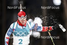 12.02.2018, Pyeongchang, Korea (KOR): Michal Krcmar (CZE) - XXIII. Olympic Winter Games Pyeongchang 2018, biathlon, pursuit men, Pyeongchang (KOR). www.nordicfocus.com. © Modica/NordicFocus. Every downloaded picture is fee-liable.