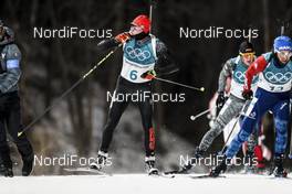12.02.2018, Pyeongchang, Korea (KOR): Benedikt Doll (GER) - XXIII. Olympic Winter Games Pyeongchang 2018, biathlon, pursuit men, Pyeongchang (KOR). www.nordicfocus.com. © Modica/NordicFocus. Every downloaded picture is fee-liable.