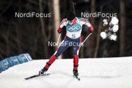 12.02.2018, Pyeongchang, Korea (KOR): Erlend Bjoentegaard (NOR) - XXIII. Olympic Winter Games Pyeongchang 2018, biathlon, pursuit men, Pyeongchang (KOR). www.nordicfocus.com. © Modica/NordicFocus. Every downloaded picture is fee-liable.