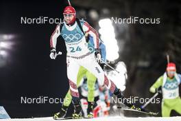 12.02.2018, Pyeongchang, Korea (KOR): Andrejs Rastorgujevs (LAT) - XXIII. Olympic Winter Games Pyeongchang 2018, biathlon, pursuit men, Pyeongchang (KOR). www.nordicfocus.com. © Modica/NordicFocus. Every downloaded picture is fee-liable.